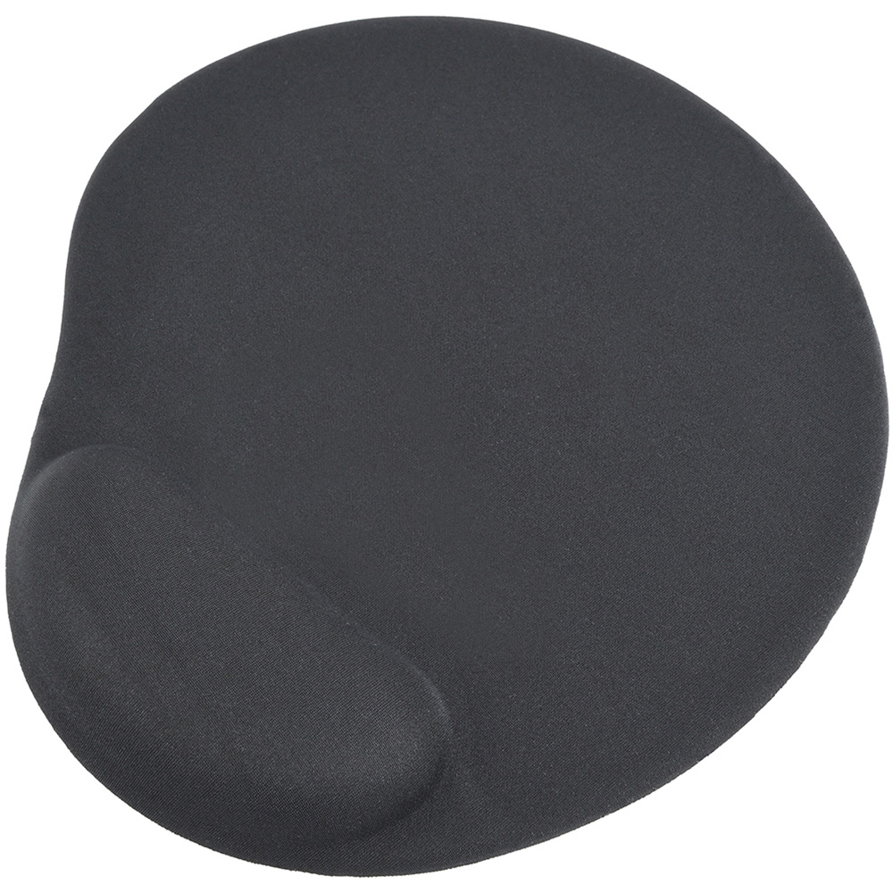 Gembird Black Gel Wrist Wrest Mouse Pad Image 2