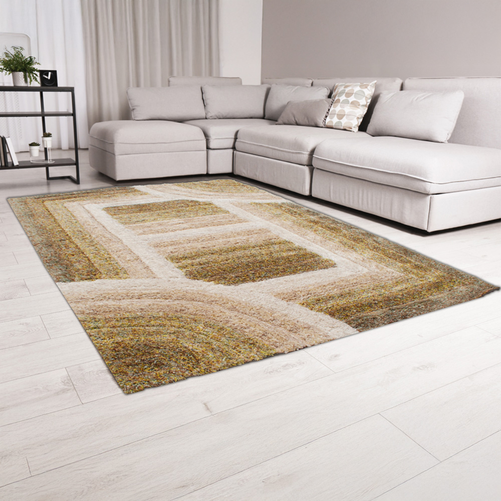 DS Living Trellis Brown Ultra Plush Rug 160 x 230cm Image 2