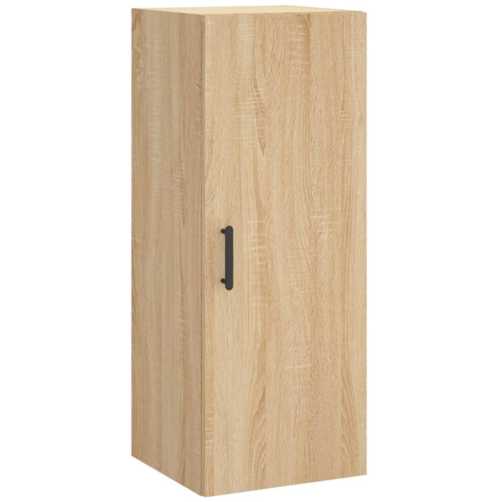 vidaXL Single Door Sonoma Oak Wall Mounted Cabinet Image 2