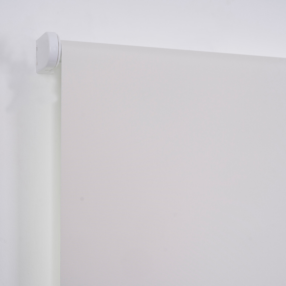 Plain Blackout BlindsPearl White120cm Image 5