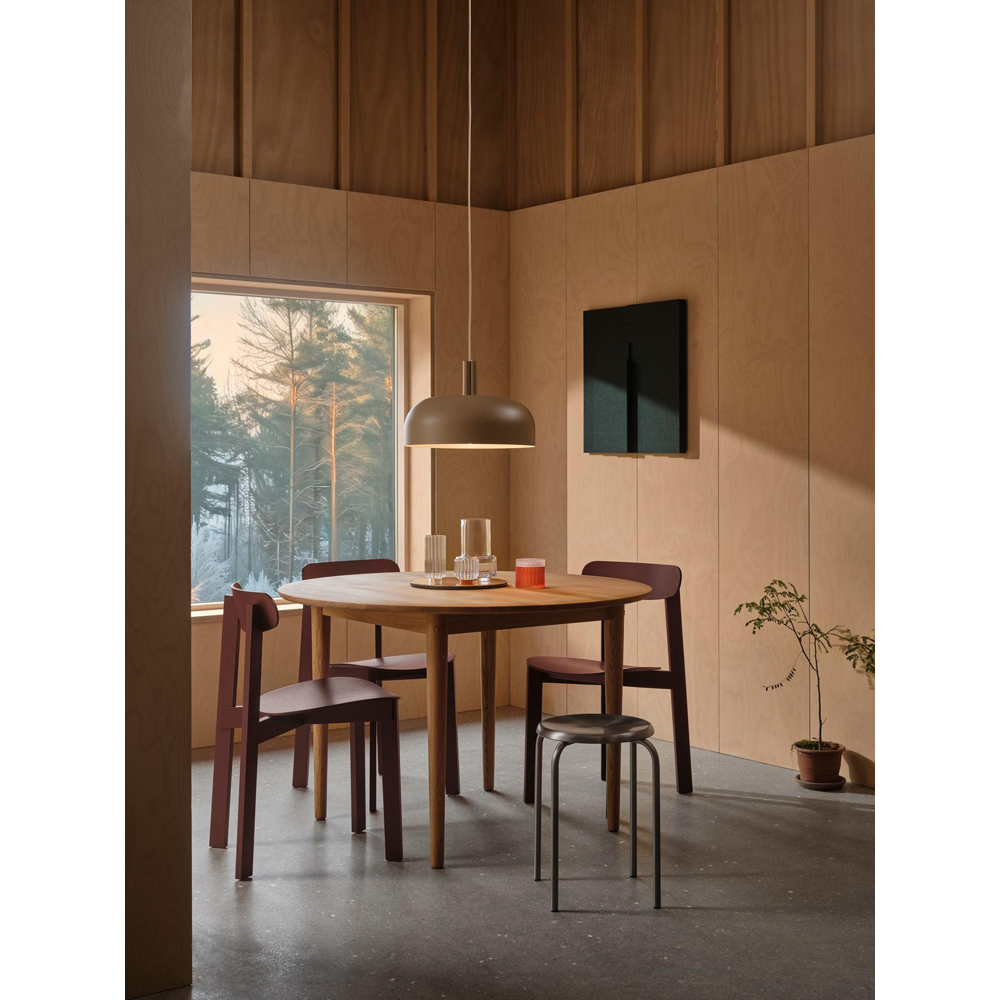 Nordlux Sandro Light Brown Round Pendant Light Image 2