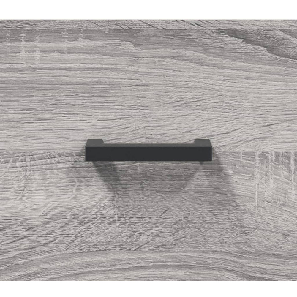 vidaXL 2 Drawer 2 Shelf Grey Sonoma TV Cabinet Image 8