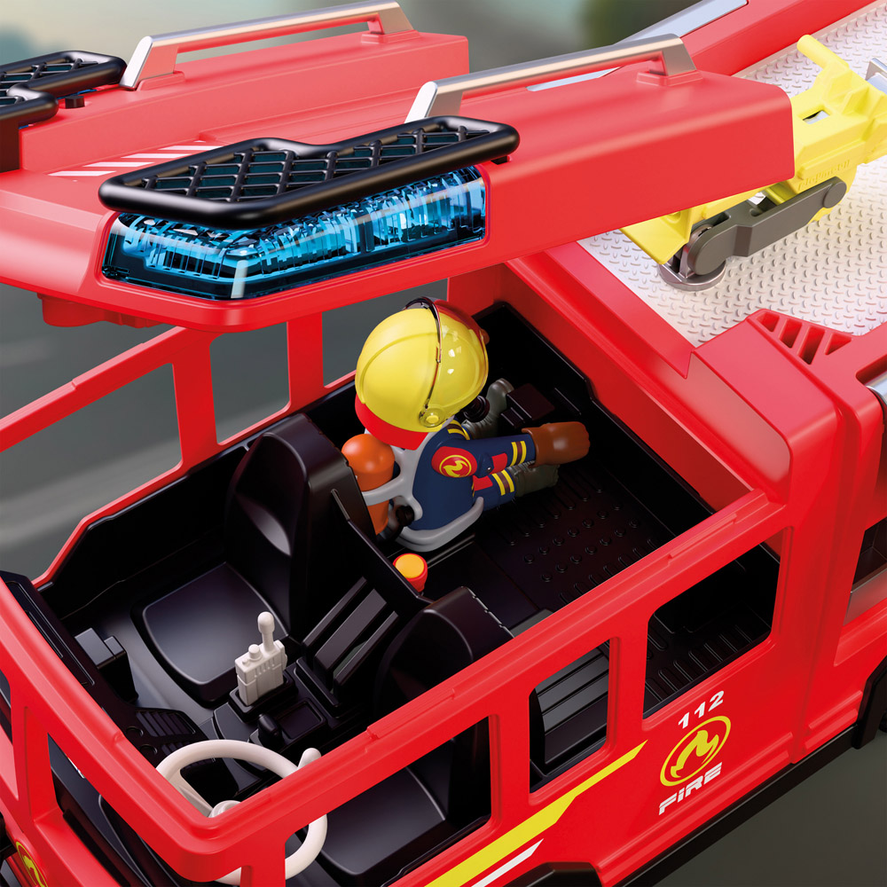 Playmobil Fire Rescue Truck Play Set 126 Piece Image 6