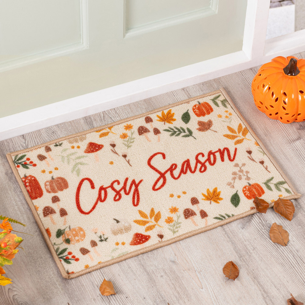 Autumn Print Washable Doormat Image 5