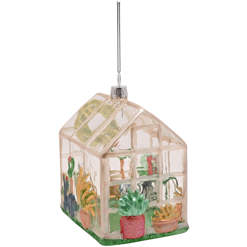 The Seasonal Gift Co Glass Gardening Tool Hanging Decoration 5 Piece Image 7