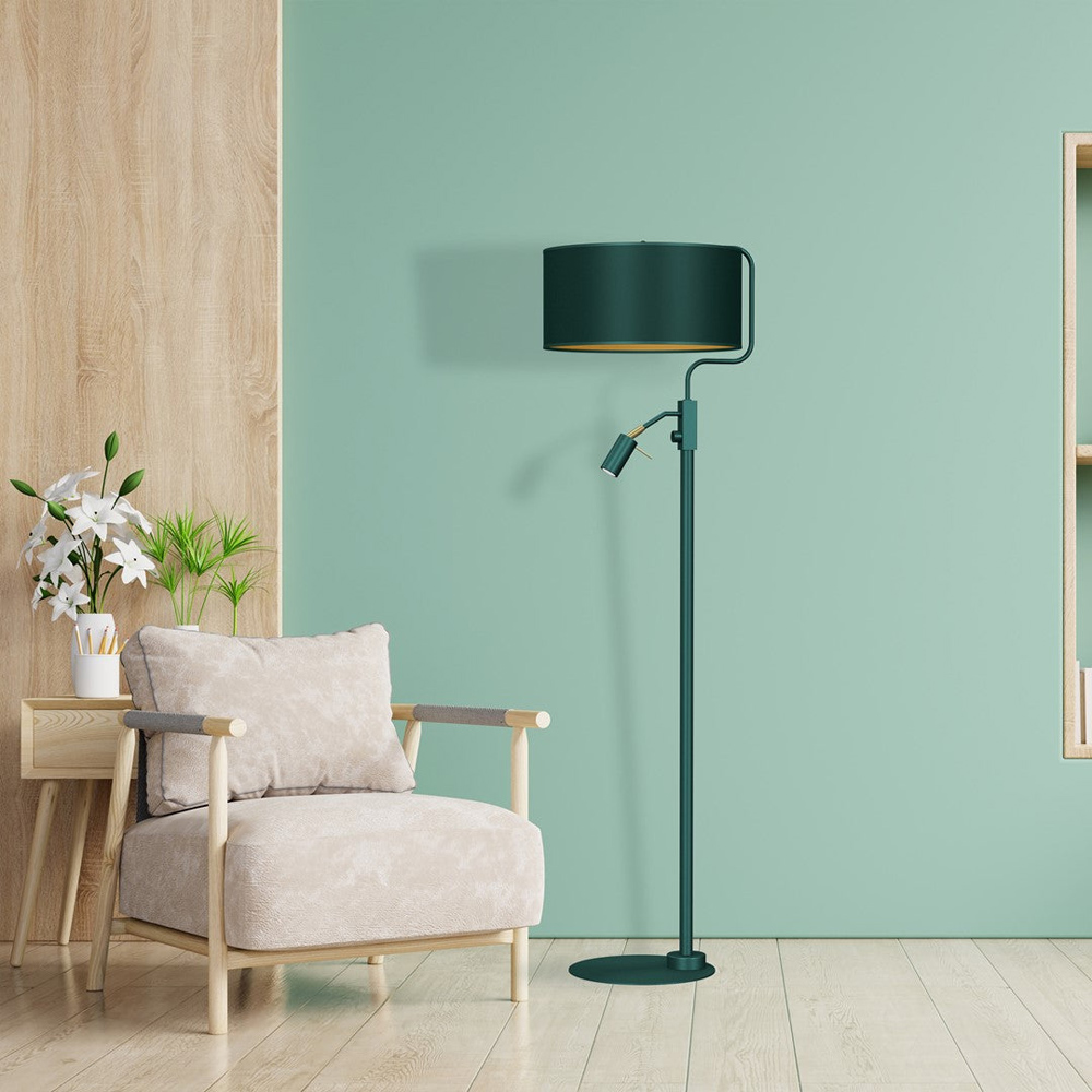 Milagro Verde Green Floor Lamp 230V Image 5