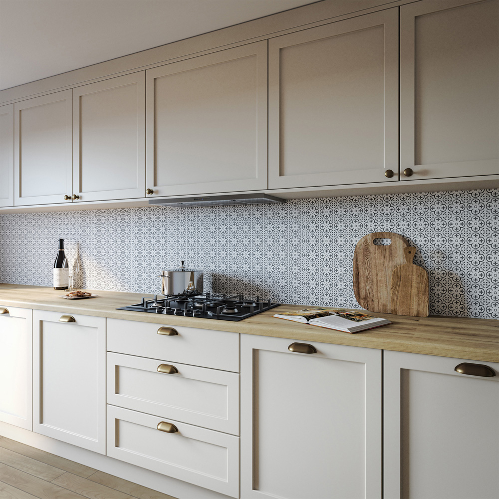 Alloy Florence Tile Kitchen Splashback 2440 x 750 x 4mm Image 4