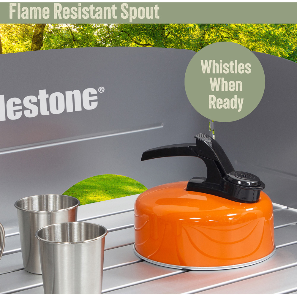 Milestone Camping Aluminium Whistling Camping Kettle 1L Image 5