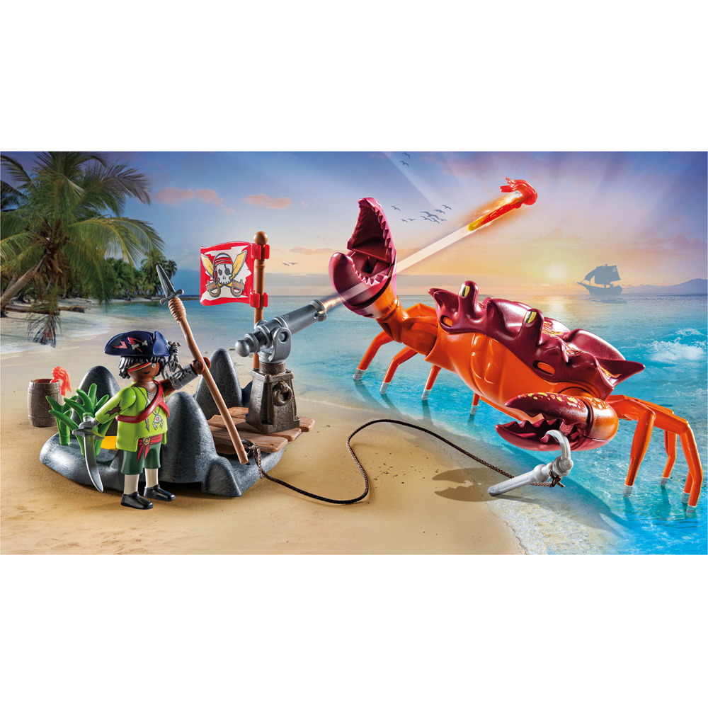 Playmobil Battle with the Giant Crab Playset Image 5