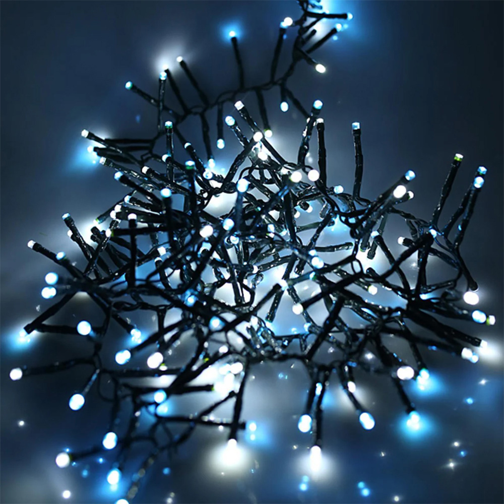 AMOS 2000 Light Blue and White LED Cluster Light Image 1