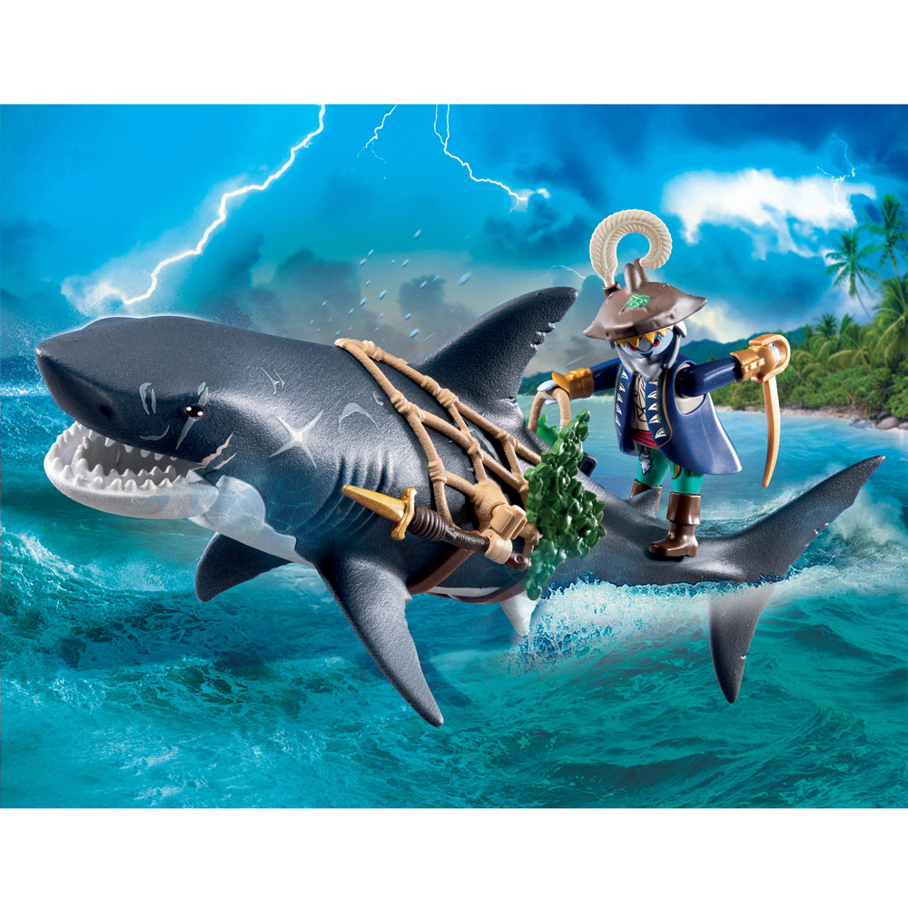 Playmobil Pirates Giant Shark with Biting Function Playset Image 6