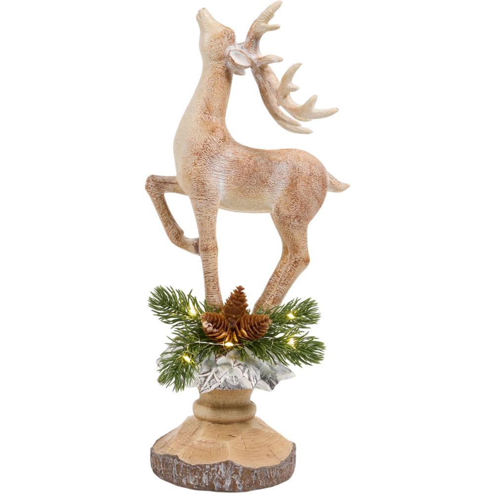 wilko Light Up Stag Ornament - Neutral Image 4