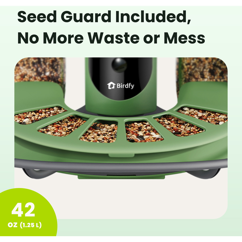 Birdfy 2 Pro Smart Solar Bird Feeder with AI Camera Image 4