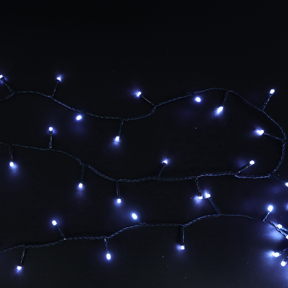 100 LED Classic Lights Ice White Image 3