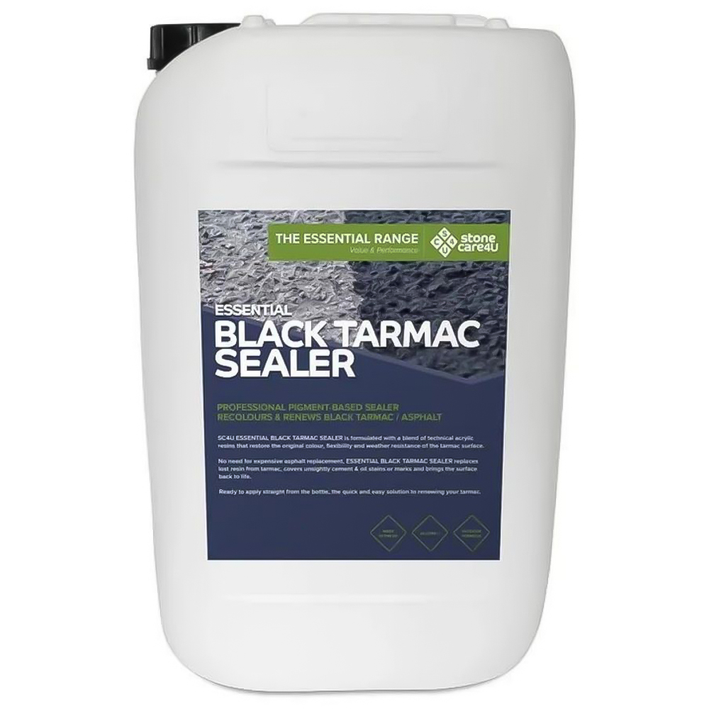 StoneCare4U Essential Black Tarmac Sealer 25L Image 1