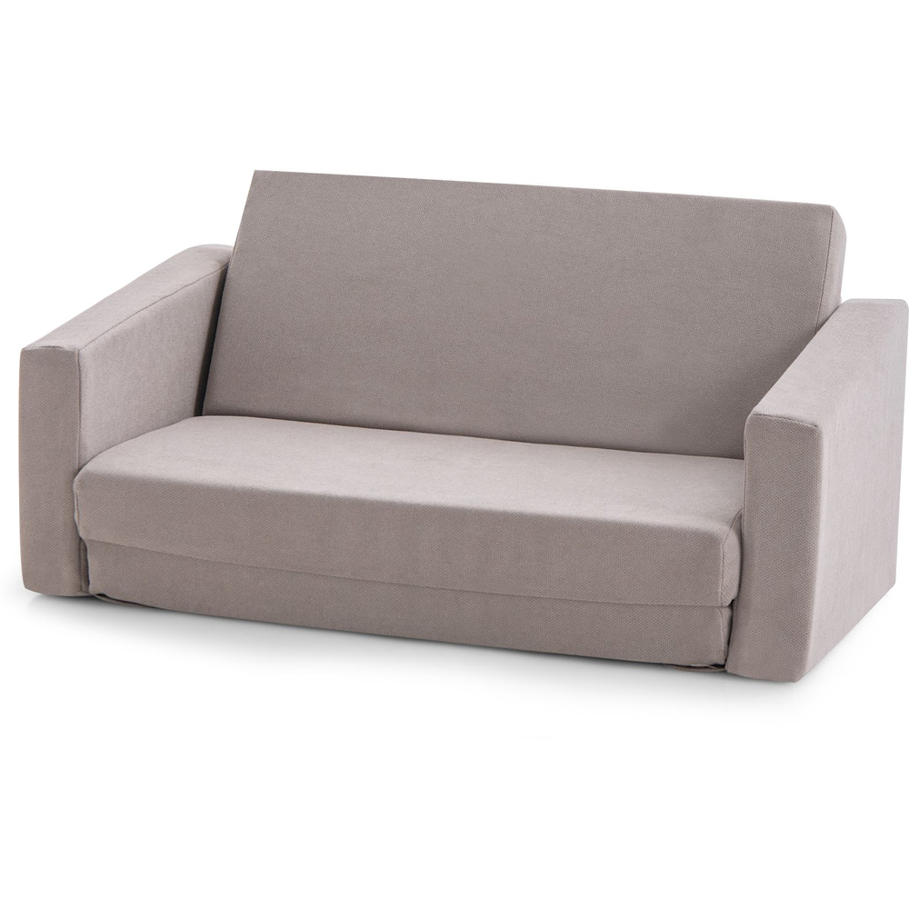 Costway Toddler Grey Sofa Bed Image 3