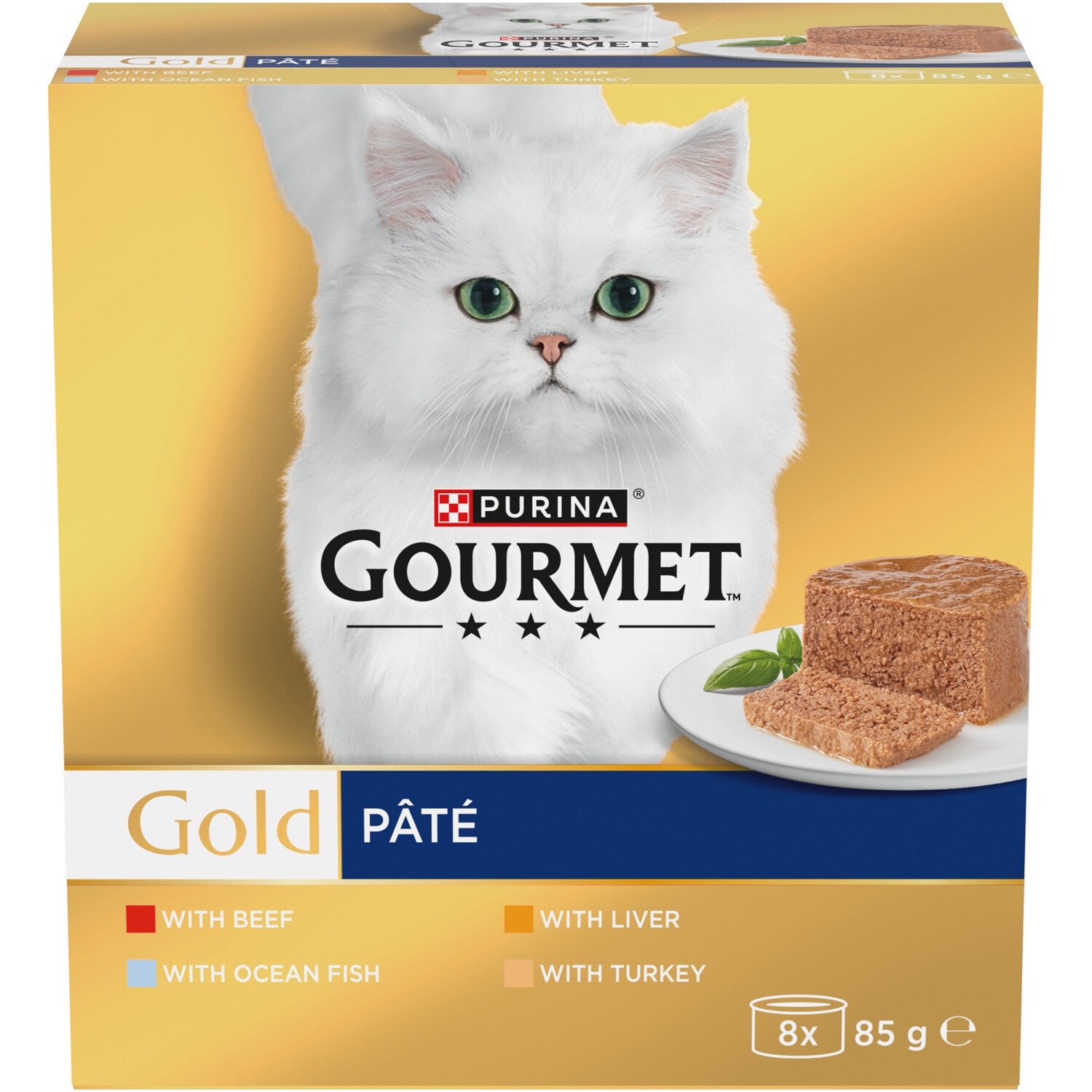 Gourmet Gold Pate Wet Cat Food Image 3