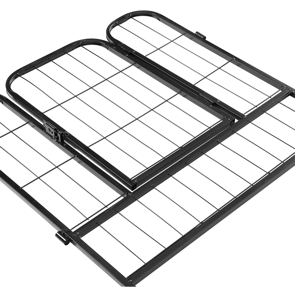 H&O Direct 8 Panel Mesh Metal Pet Playpen with Door 60cm Image 5