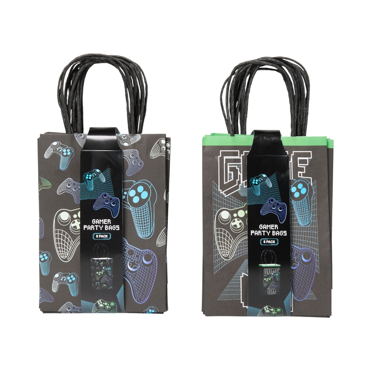 Pack of 8 Gamer Party Bags Image 4