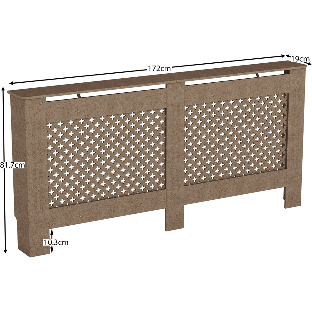 VIDA DESIGNS Oxford Unfinished Radiator Cover XL Image 7