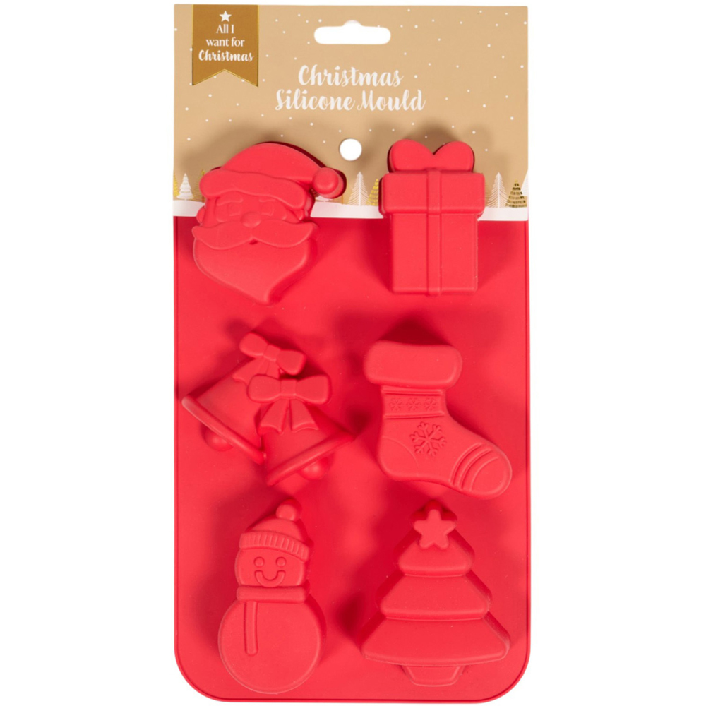 Christmas Shapes Silicone Mould Image 2