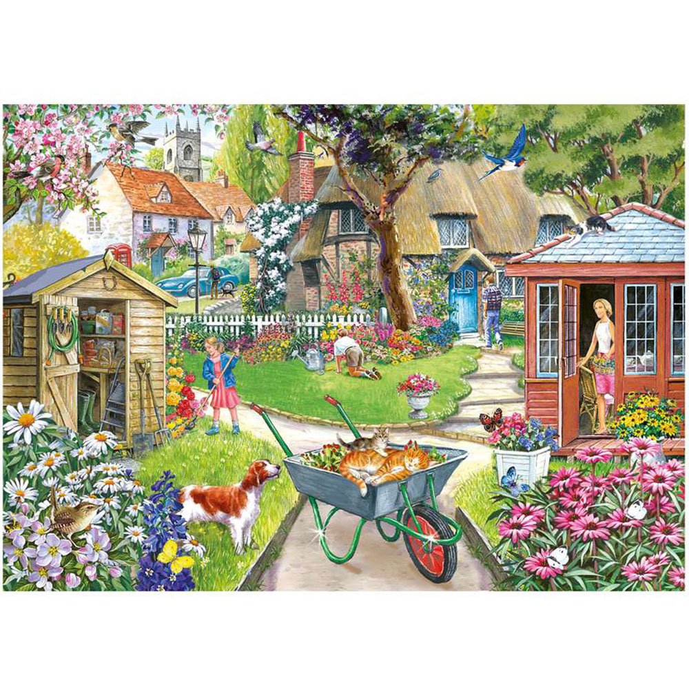 The House of Puzzles Bloomin Lovely 1000 Piece Jigsaw Puzzle Image 1