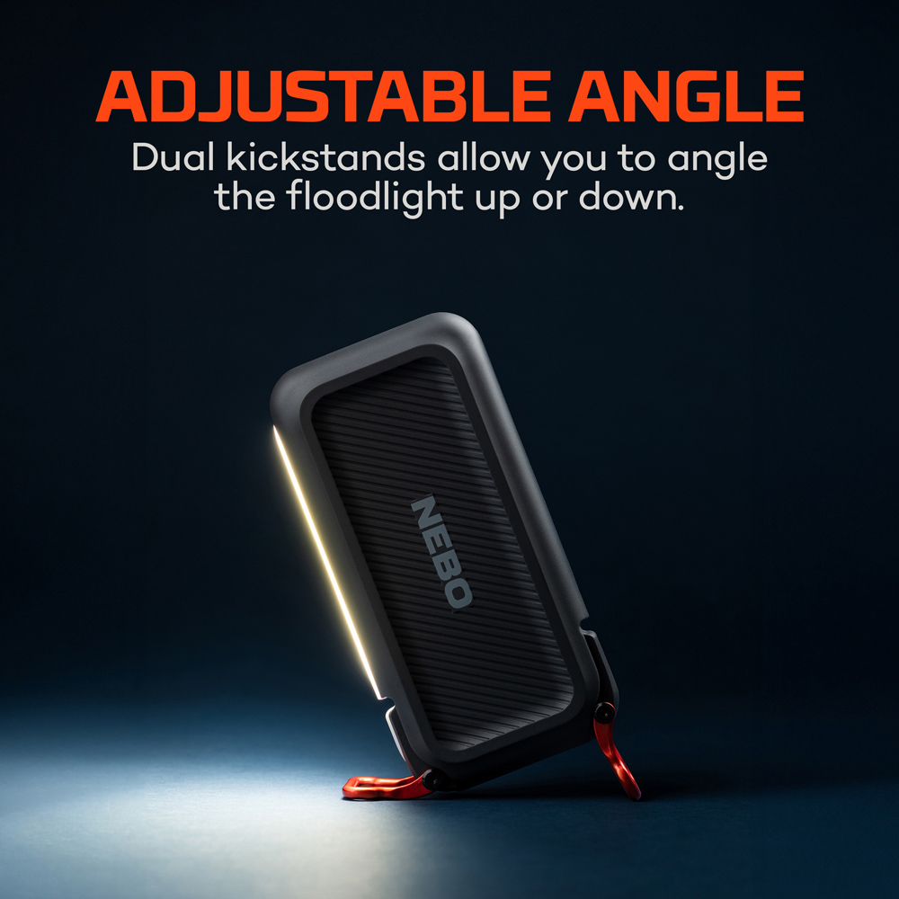 Nebo Rambler 20K Rugged Power Bank with 200 Lumens Floodlight 20000mAh Image 8