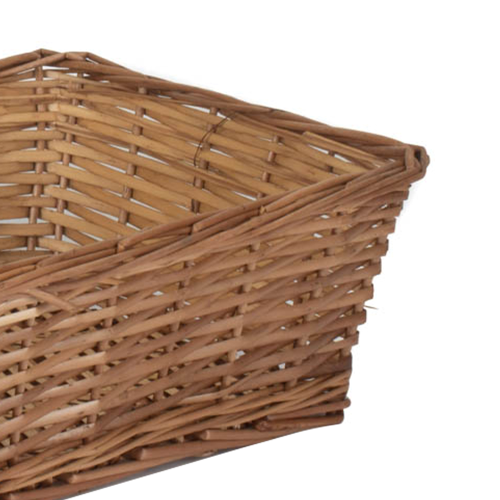 Red Hamper Extra Large Tapered Split Willow Tray Image 2