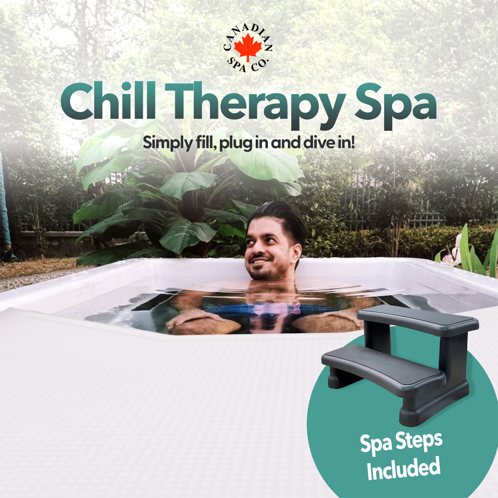 Great Lakes Single Person Chill Therapy Spa Hot Tub 212 x 102 x 81cm Image 5