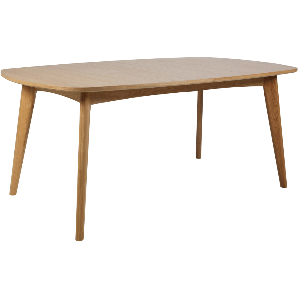 Florence Marte 6 Seater Extendable Dining Table Oak Image 2