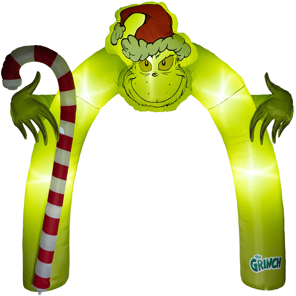 Grinch Inflatable Arch Green Image 6