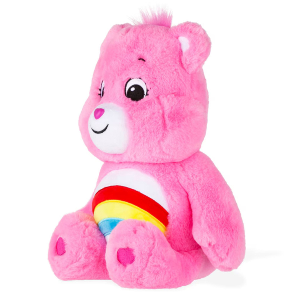 Basic Fun Care Bears Pink Medium Plush Cheer Bear Soft Toy 35cm Image 6