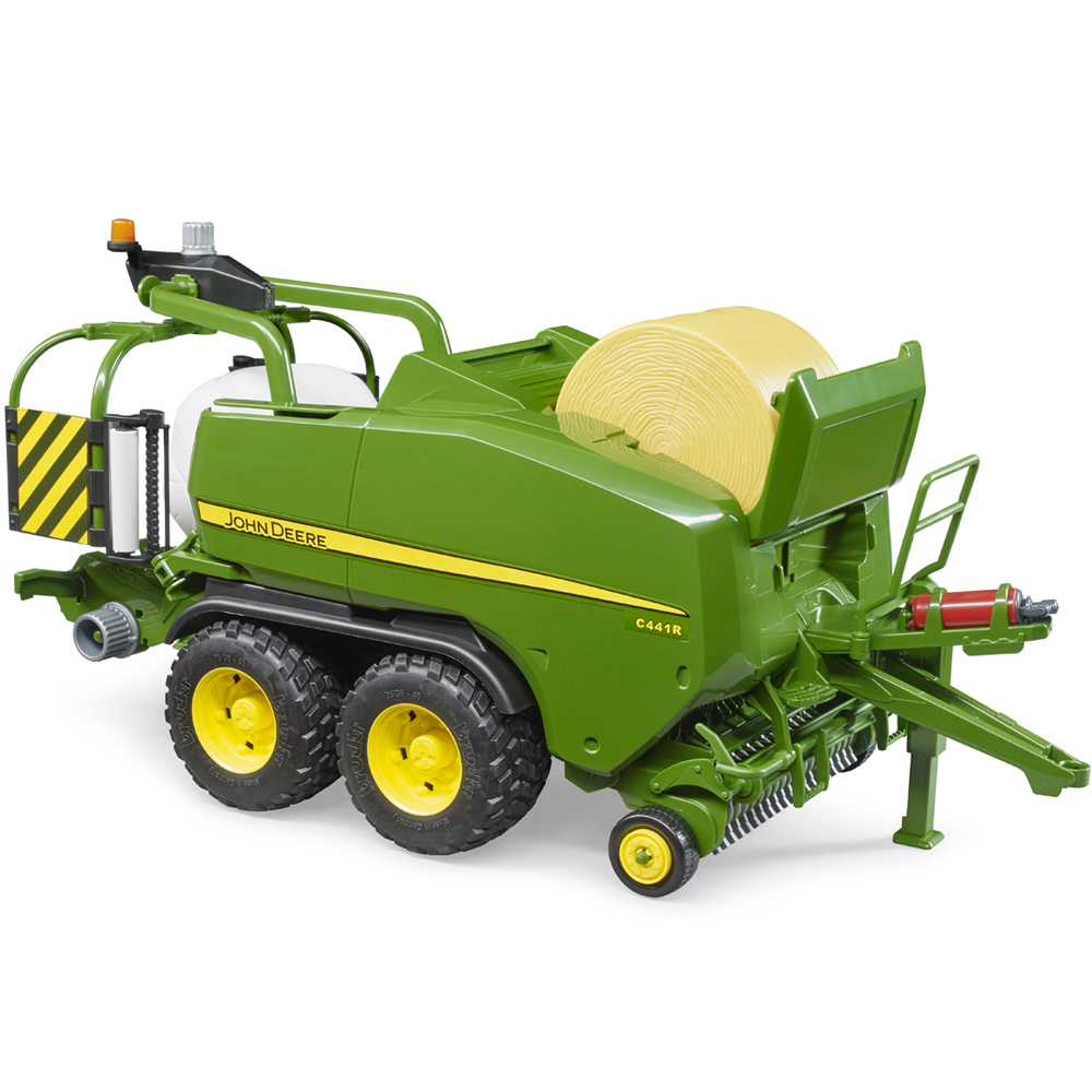 Bruder Kids John Deere C441R Wrapping Chamber Baler Playset Model Image 9