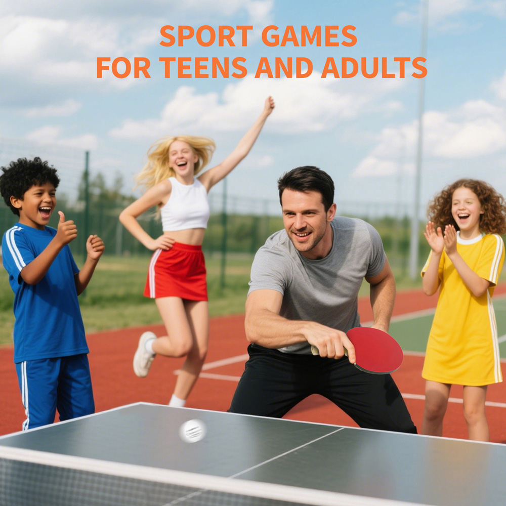 SPORTNOW Portable Table Tennis Set Image 5