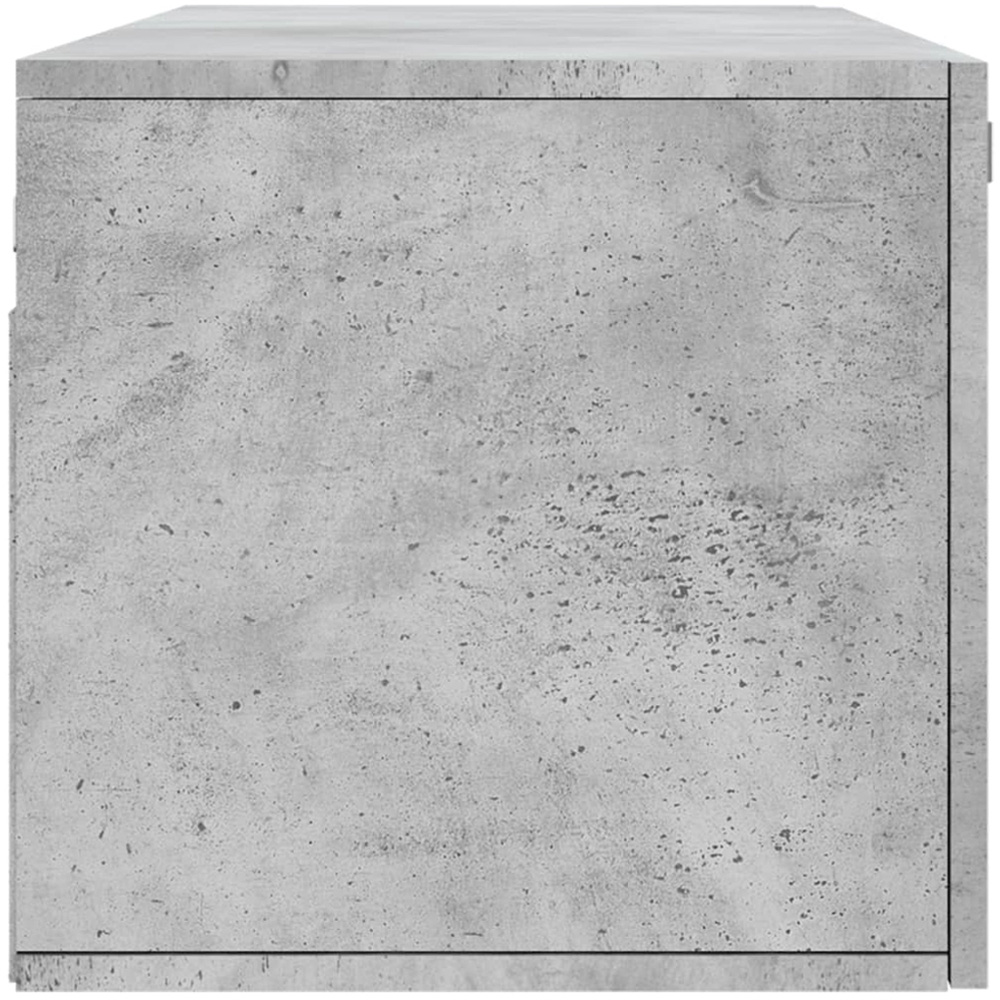 vidaXL 2 Door Concrete Grey Wall Cabinet Image 7