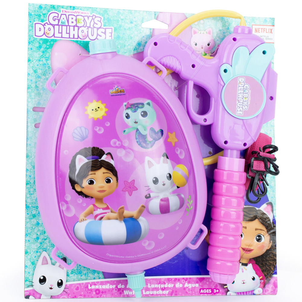 Bluey or Gabby's Backpack Water Shooter Image 4