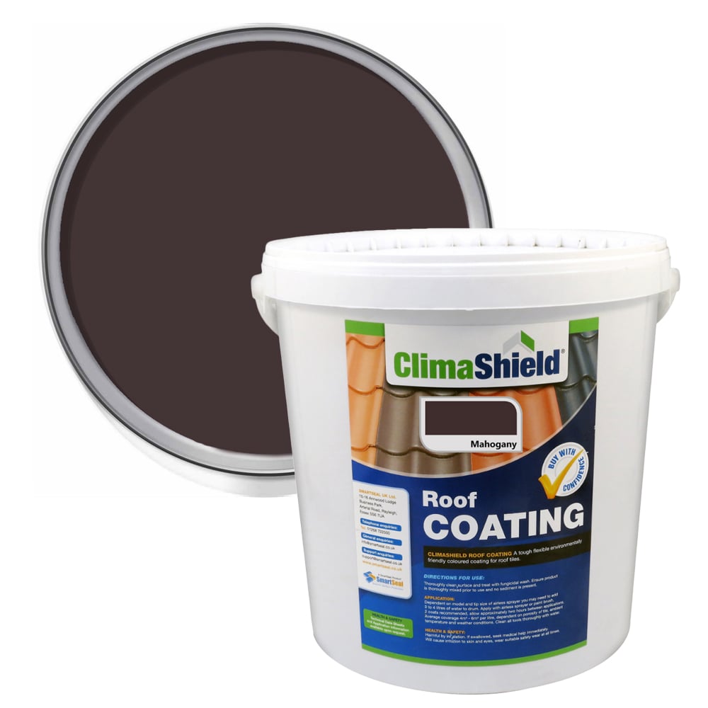 SmartSeal Climashield Mahogany Roof Coating 20L Image 1