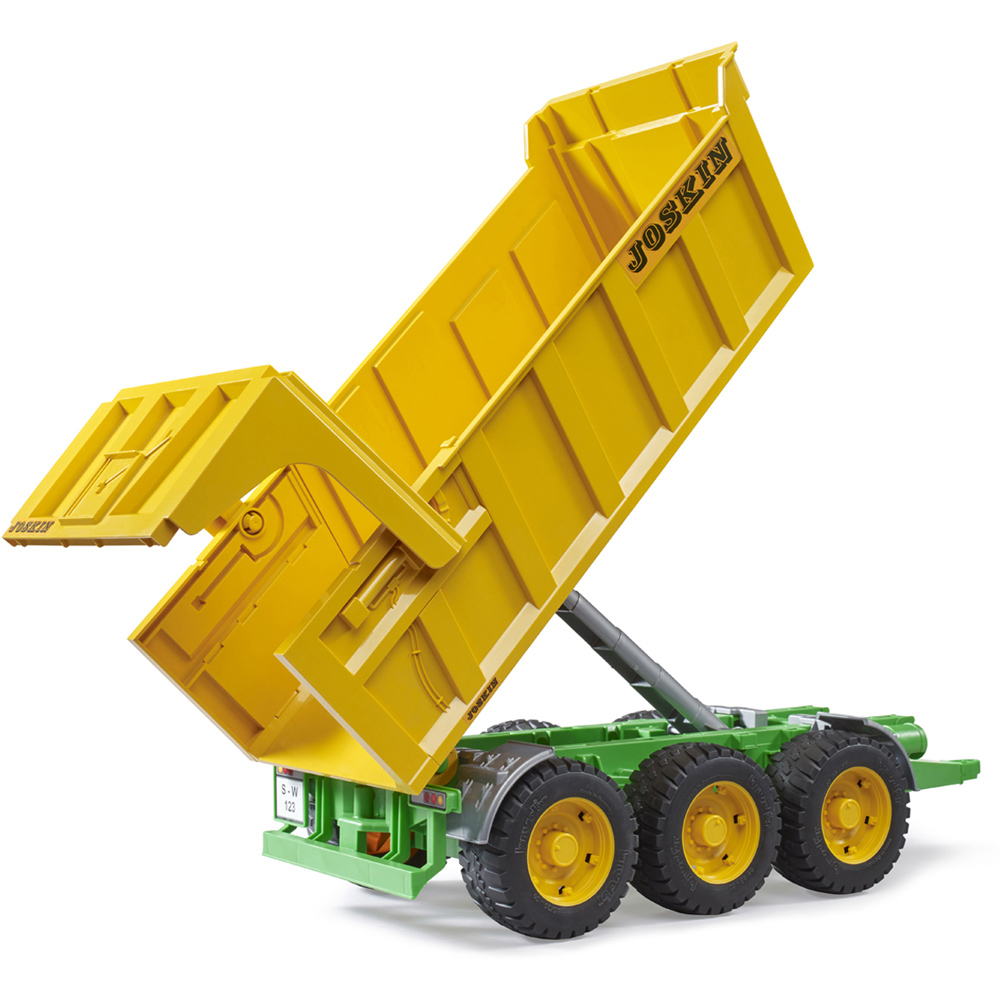 Bruder Kids Joskin Tipping Trailer Playset Model Image 5