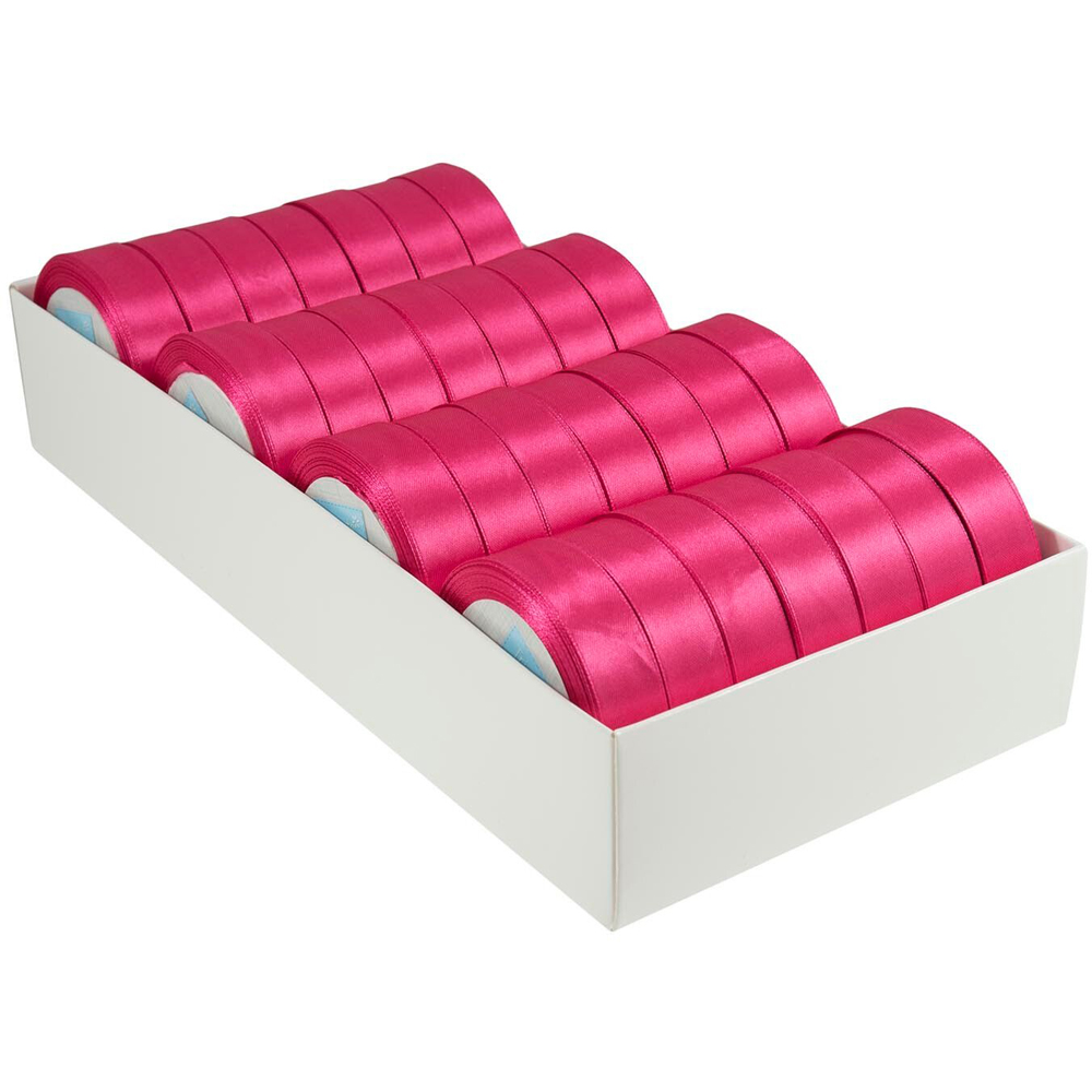 Trimits Satin Ribbon - Hot Pink / 15m / 2cm Image