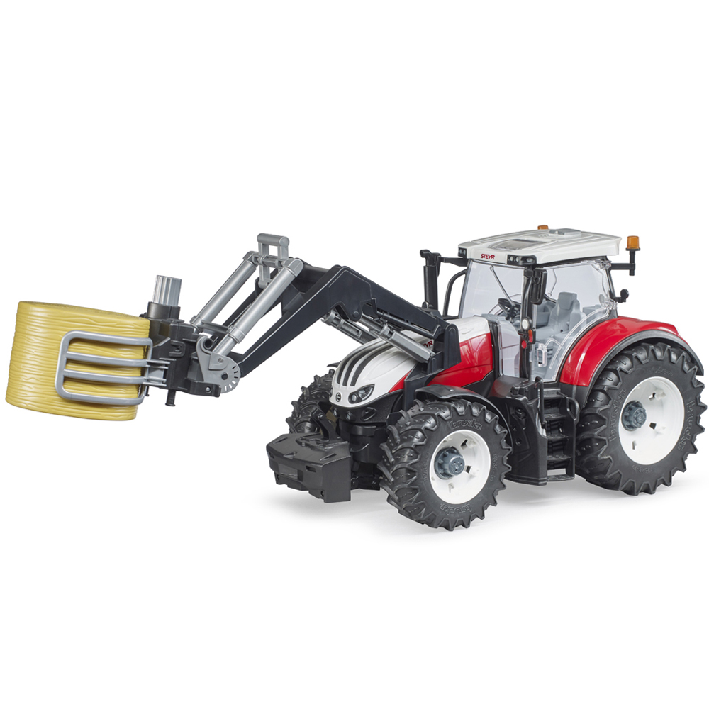 Bruder Steyr 6300 Terrus CVT Tractor with Frontloader Image 5