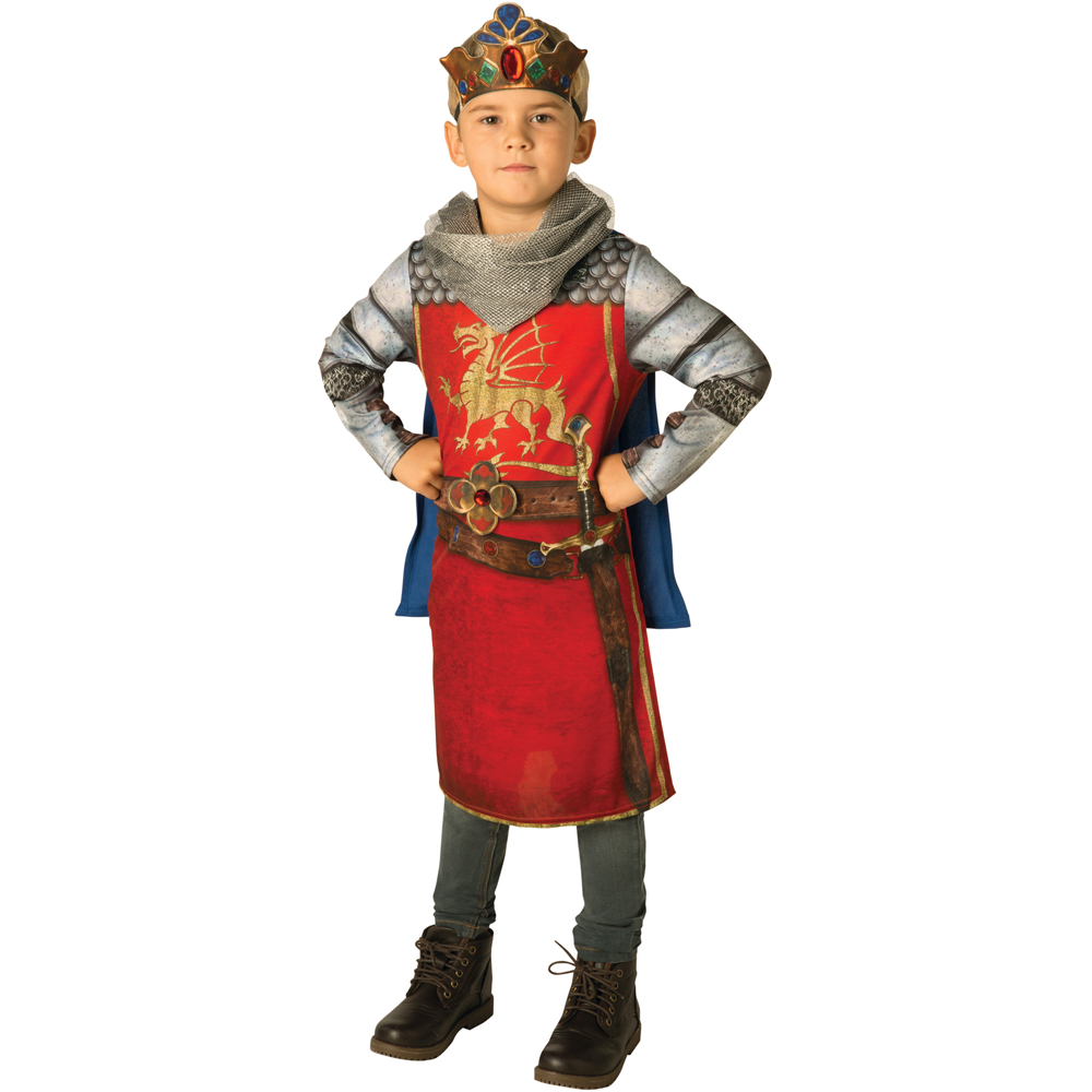 Rubies Masquerade Kids King Arthur Costume Large Image 1
