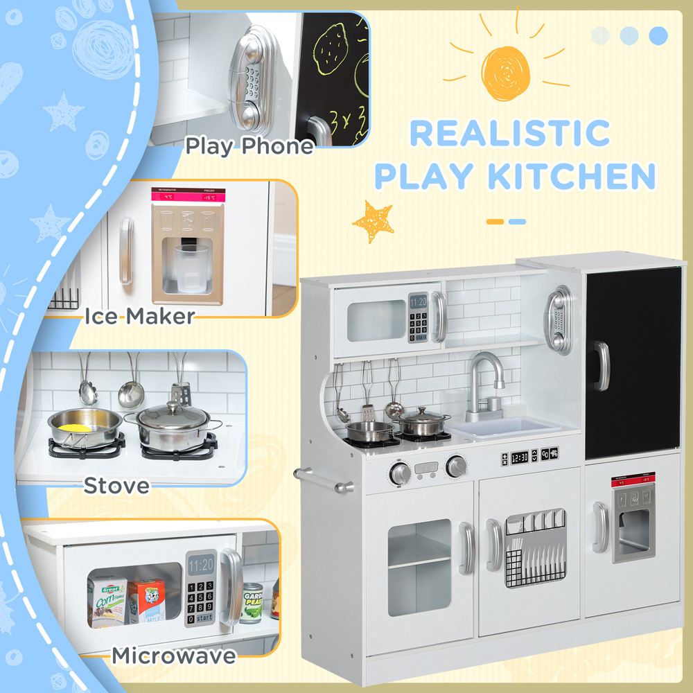 Tommy Toys 5 Piece White Play Kitchen Set Image 5