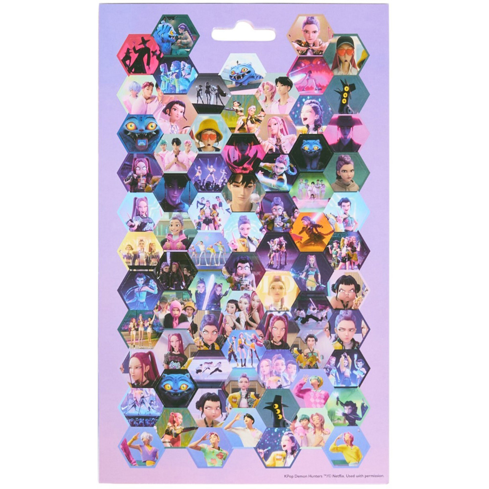 Pack of 500 KPop Demon Hunters Stickers Image 2