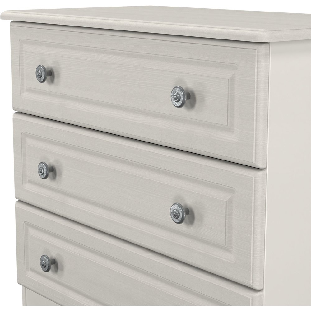 Crowndale Pembroke 3 Drawer Grey Ash Chest of Drawers Ready Assembled Image 5
