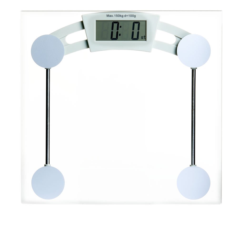 Wilko Electronic Glass Bathroom Scales Wilko