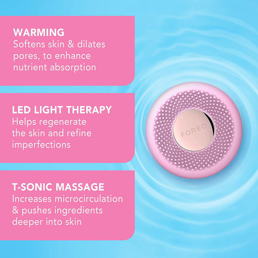 Foreo UFO Pearl Pink Face Mask Treatment Device Image 6