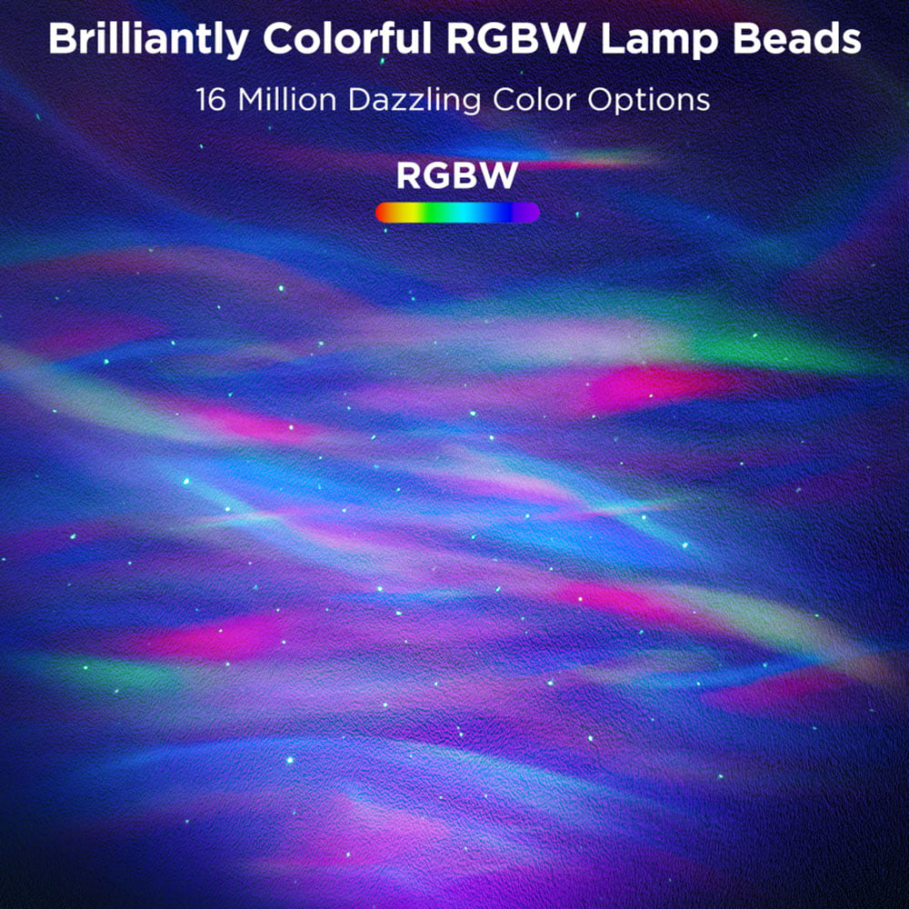 Govee Dual RGBW LED Smart Aurora Star Light Projector Image 4