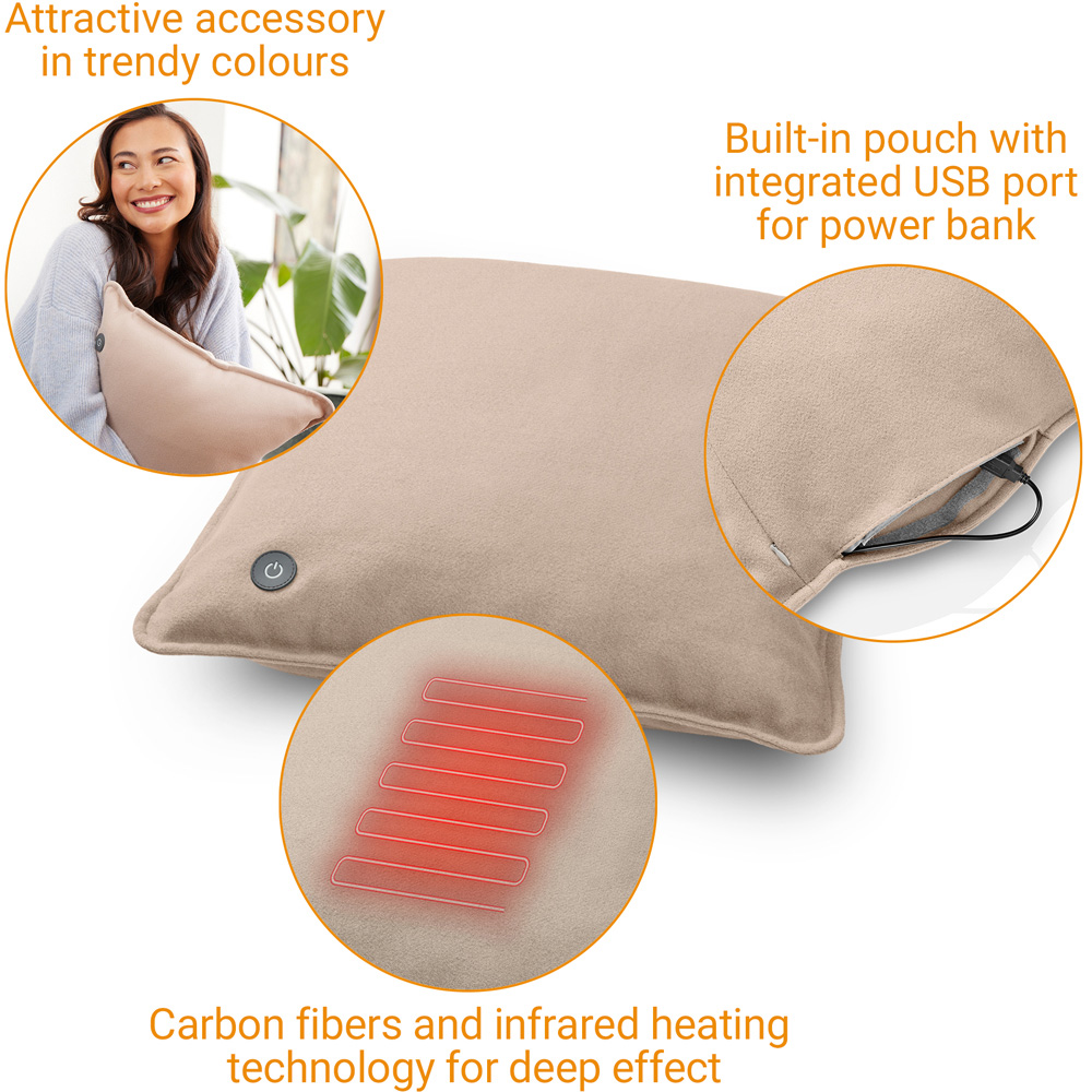 Medisana HC 200 Sand Interior Heated Cushion Line Image 3