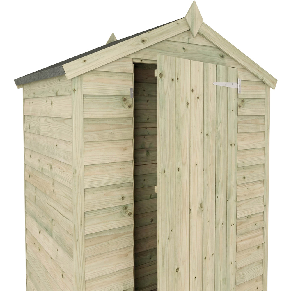 Mercia 3 x 4ft Overlap Apex Garden Shed Image 6