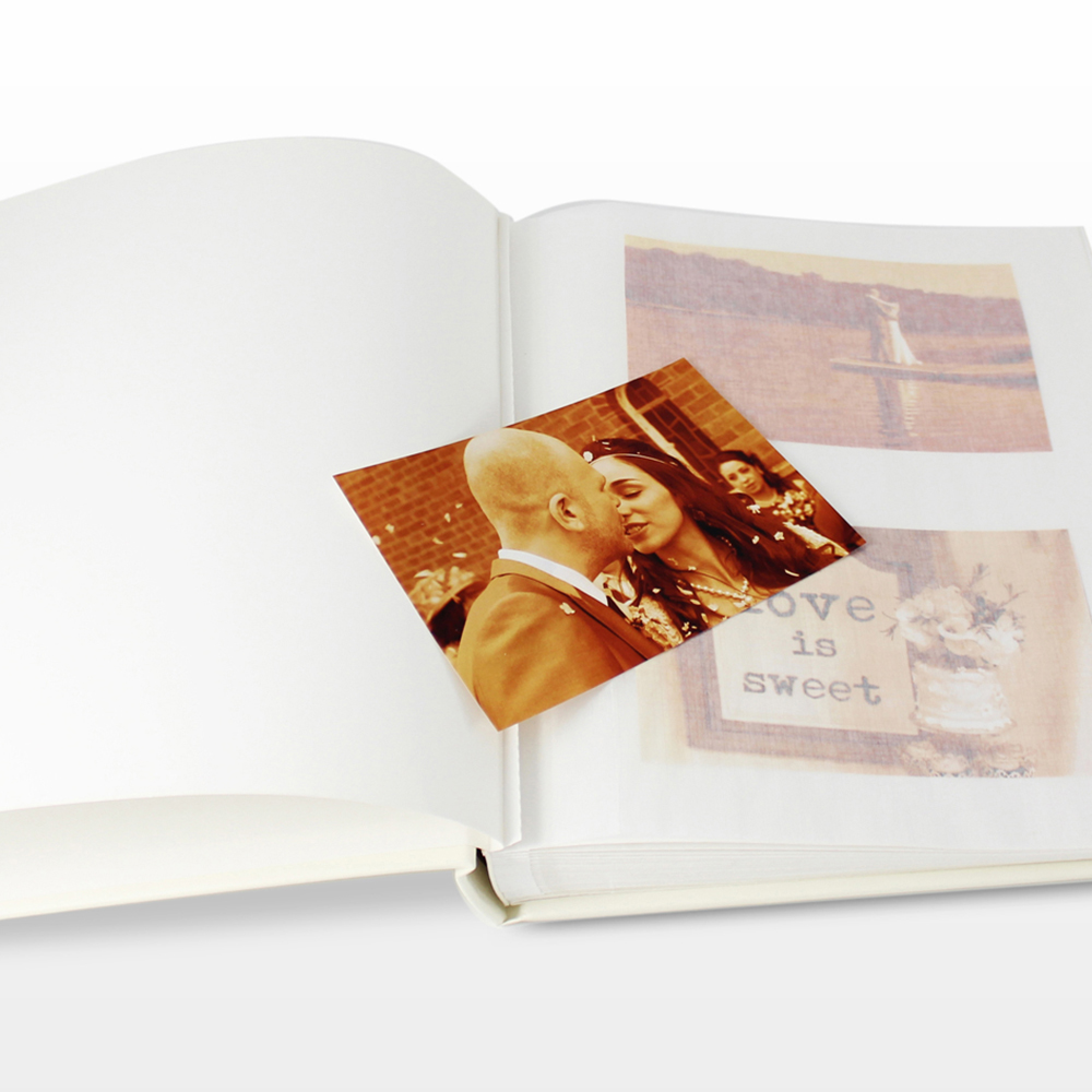 Personalised Memento Personalised Mr and Mrs Traditional Photo Album Image 3
